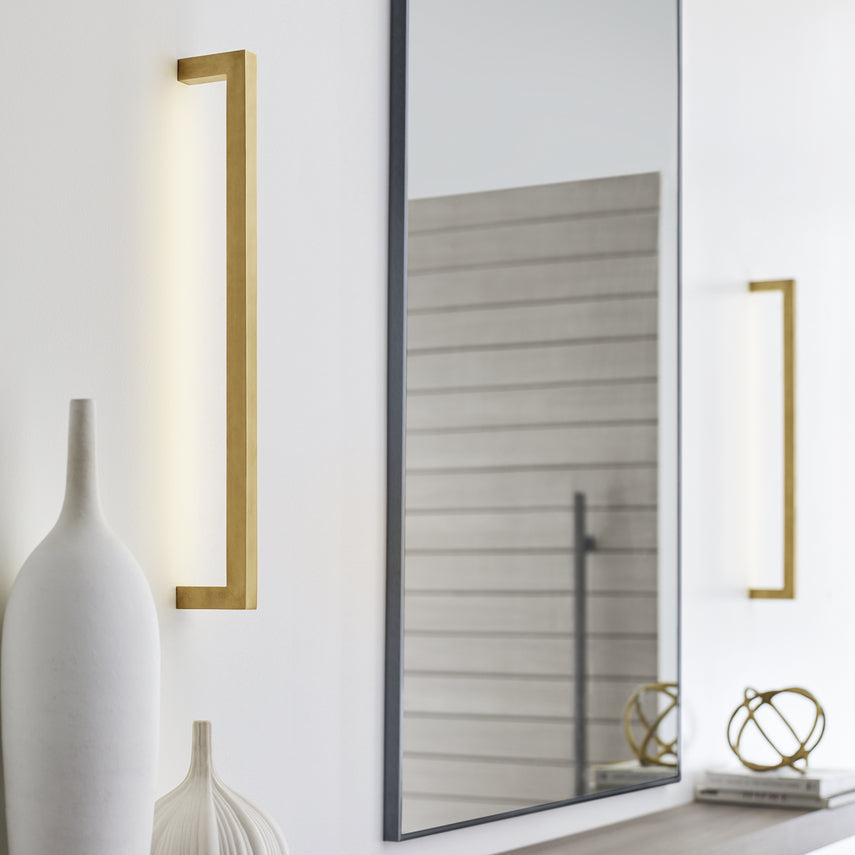 Stagger 25In LED Wall Sconce Lighting by Visual & Comfort & Co