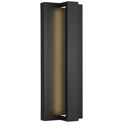 Visual Comfort 24 Inch Modern Black Led Outdoor Wall Light Ada Wet Rated LED: LED 80 CRI 3000K 120V