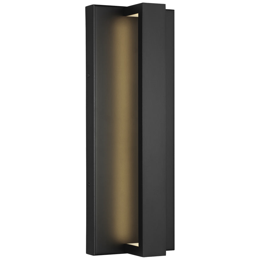 Black LED Outdoor Wall Light Windfall 16 IP65 Ada by Visual & Comfort & Co