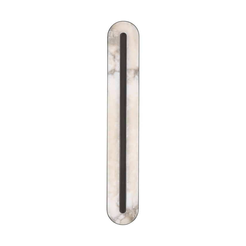 Wyllis 30In Natural Alabaster LED Wall Sconce by Visual & Comfort & Co