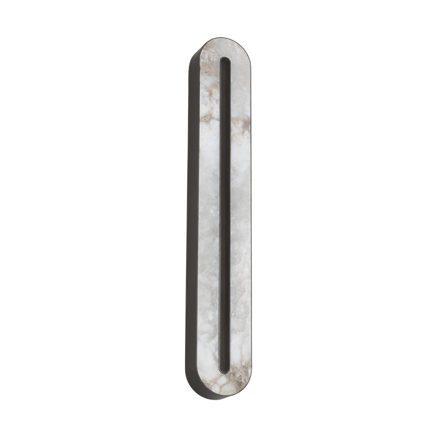 Wyllis 30In Natural Alabaster LED Wall Sconce by Visual & Comfort & Co