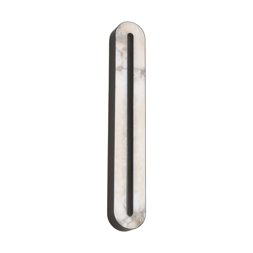 Wyllis 30In Natural Alabaster LED Wall Sconce by Visual & Comfort & Co