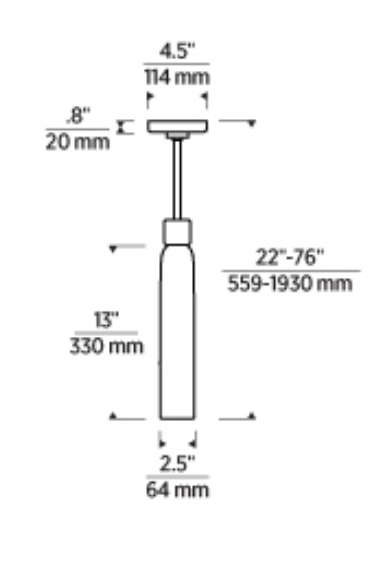 Visual Comfort Volver Dimmable Led Pendant 