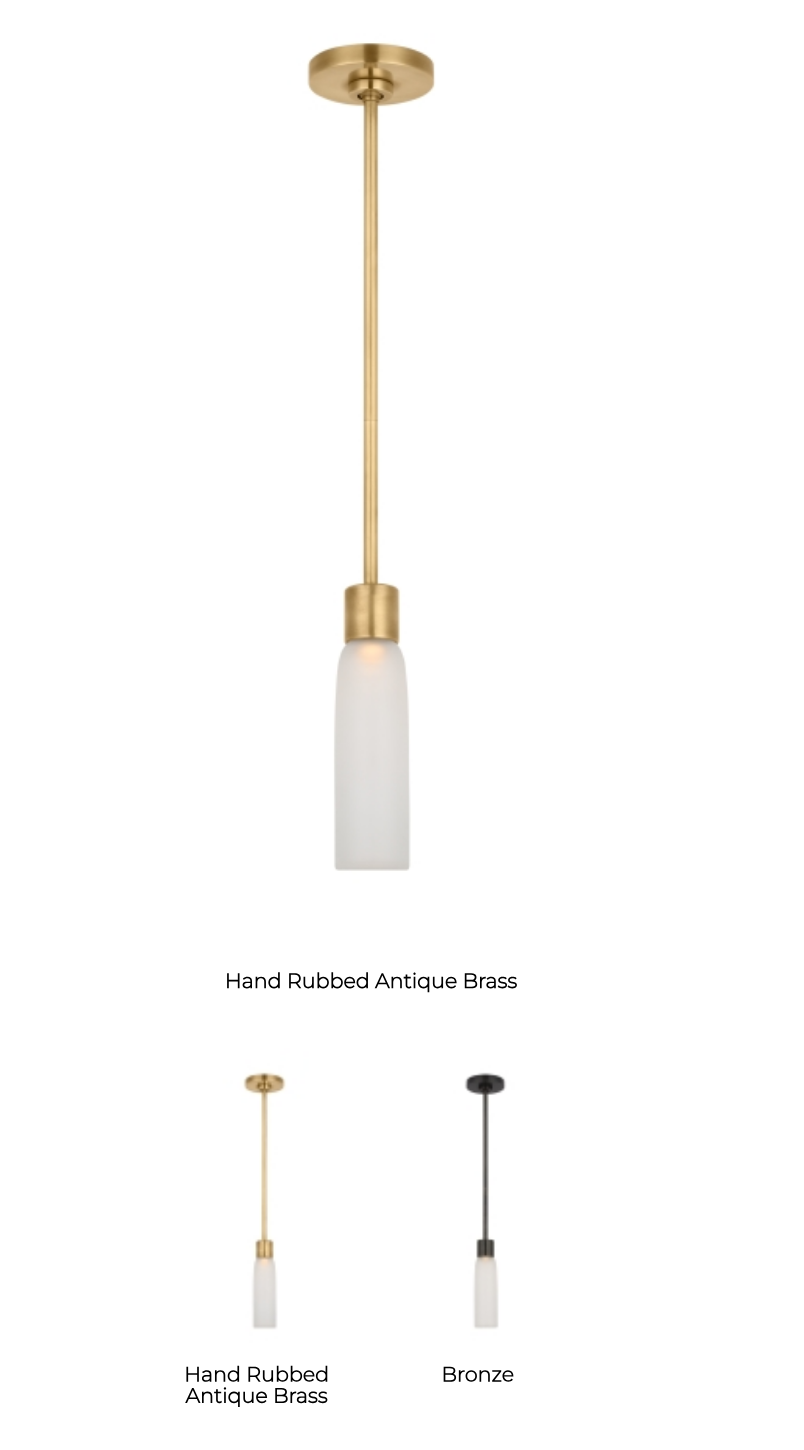 Kelly Wearstler Volver Small LED Pendant Light by Visual & Comfort & Co