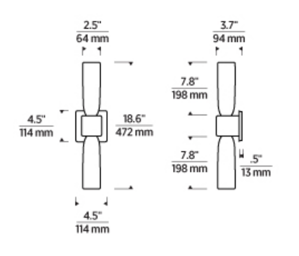 Visual Comfort Volver Medium Led Wall Sconce 