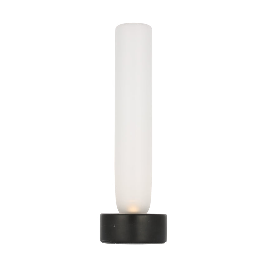 Volver Small Marble Table Lamp Dimmable LED by Visual & Comfort & Co