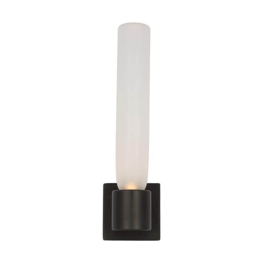 Volver Medium LED Wall Sconce Brass Glass by Visual & Comfort & Co