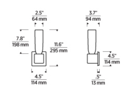 Volver Small LED Wall Sconce Kelly Wearstler Light by Visual & Comfort & Co