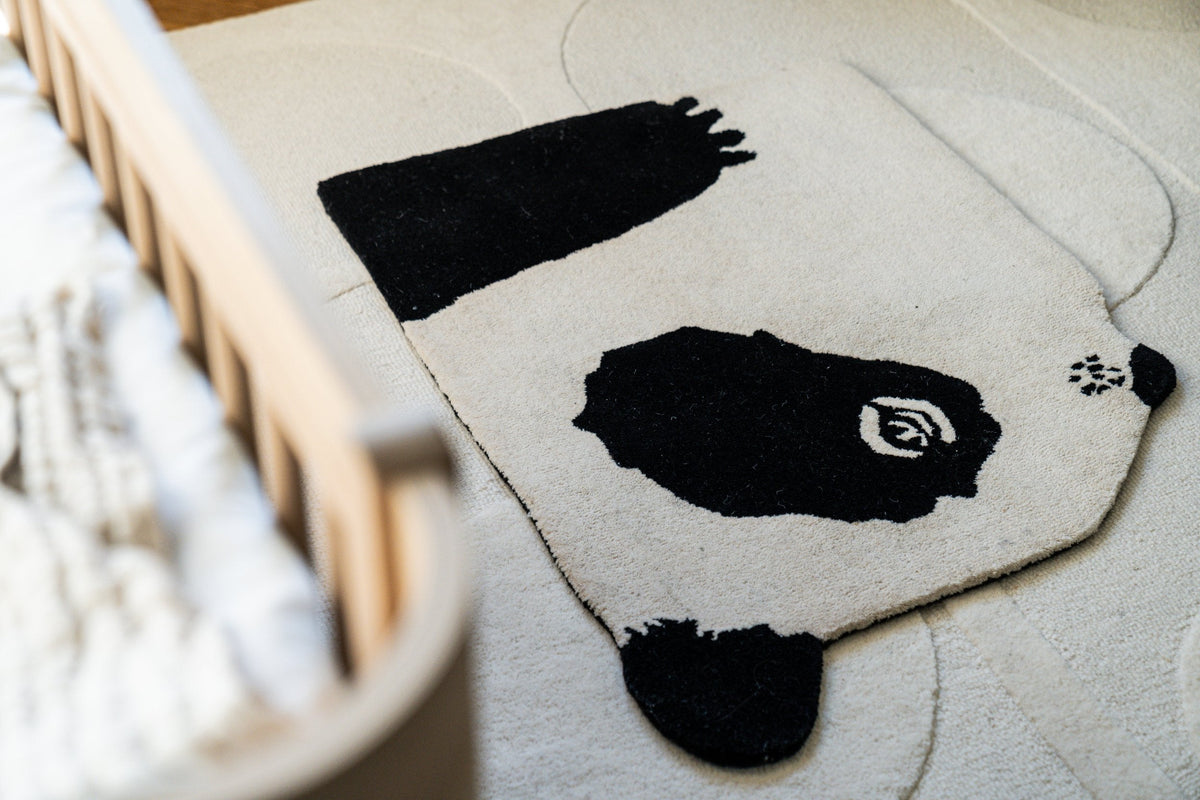 EO Play Panda Rug – styled in a room (photo 4 of 8)