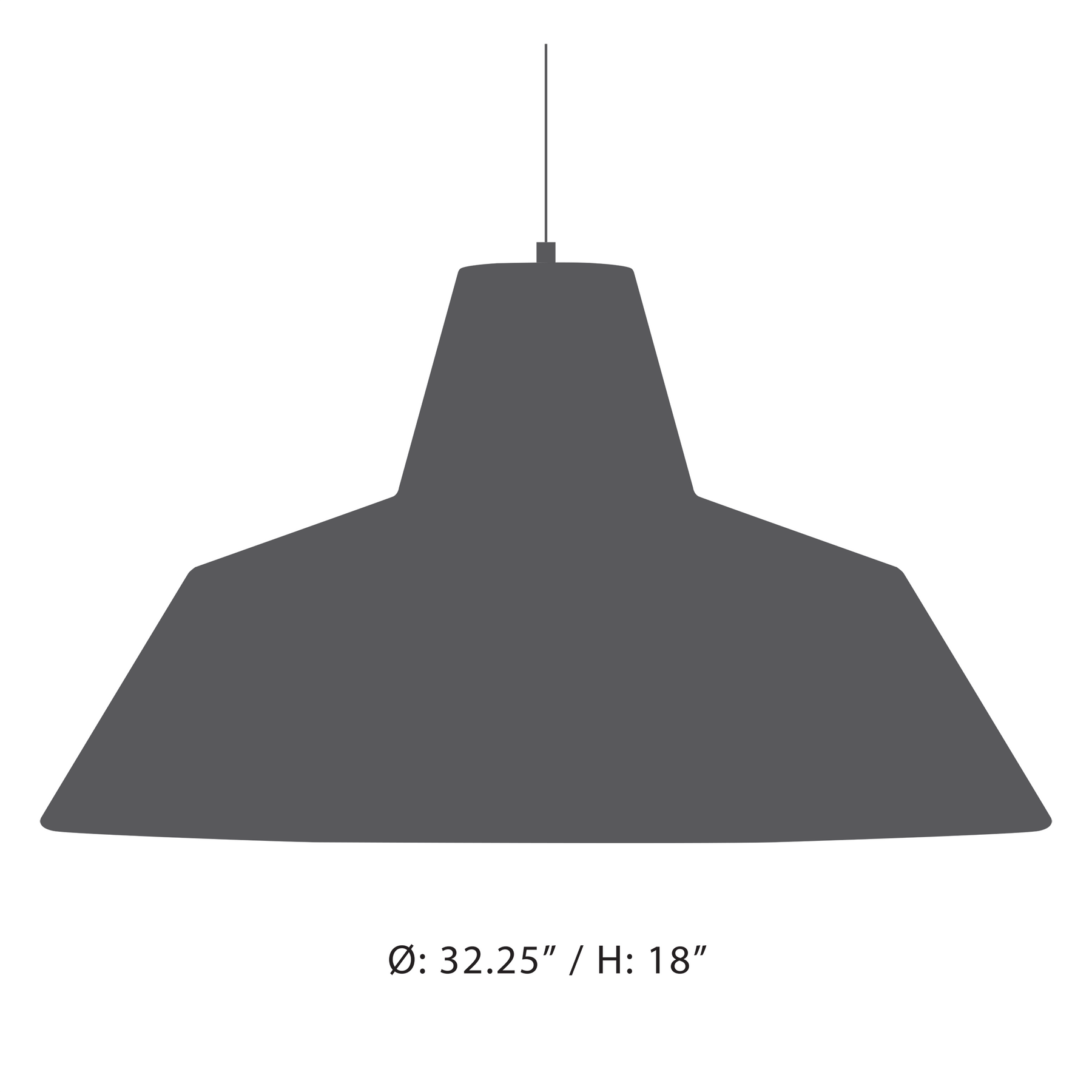 Workshop Pendant Lamp W5 - Matte Black