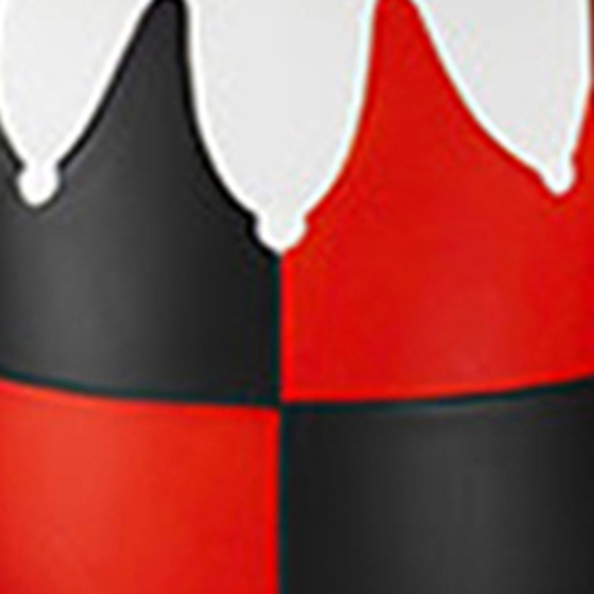 Leblon Delienne Harley Quinn Super Pop sculpture in Black, Red & White, 10 inch – view 9
