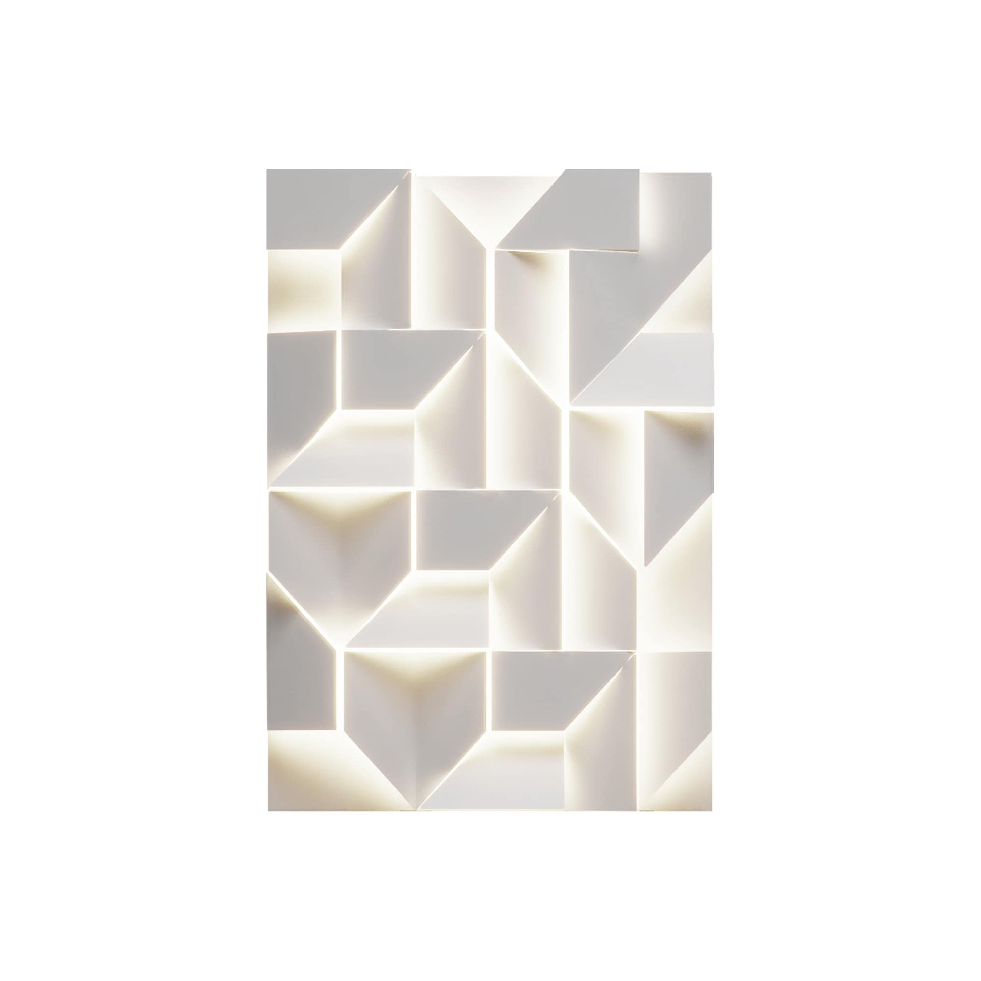Wall Decor Metal Frame Matte White by Finesse Decor WALL-11