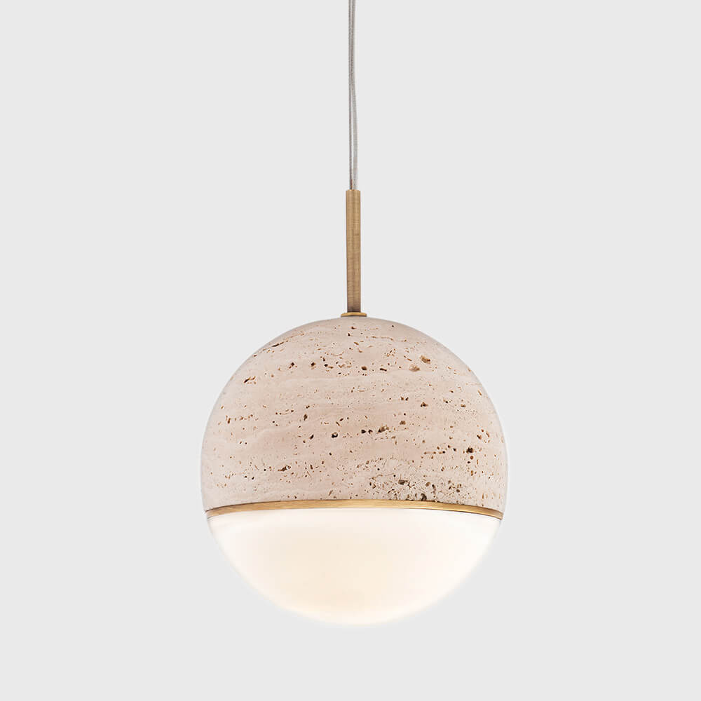 Wandering Star marble pendant light by Viso