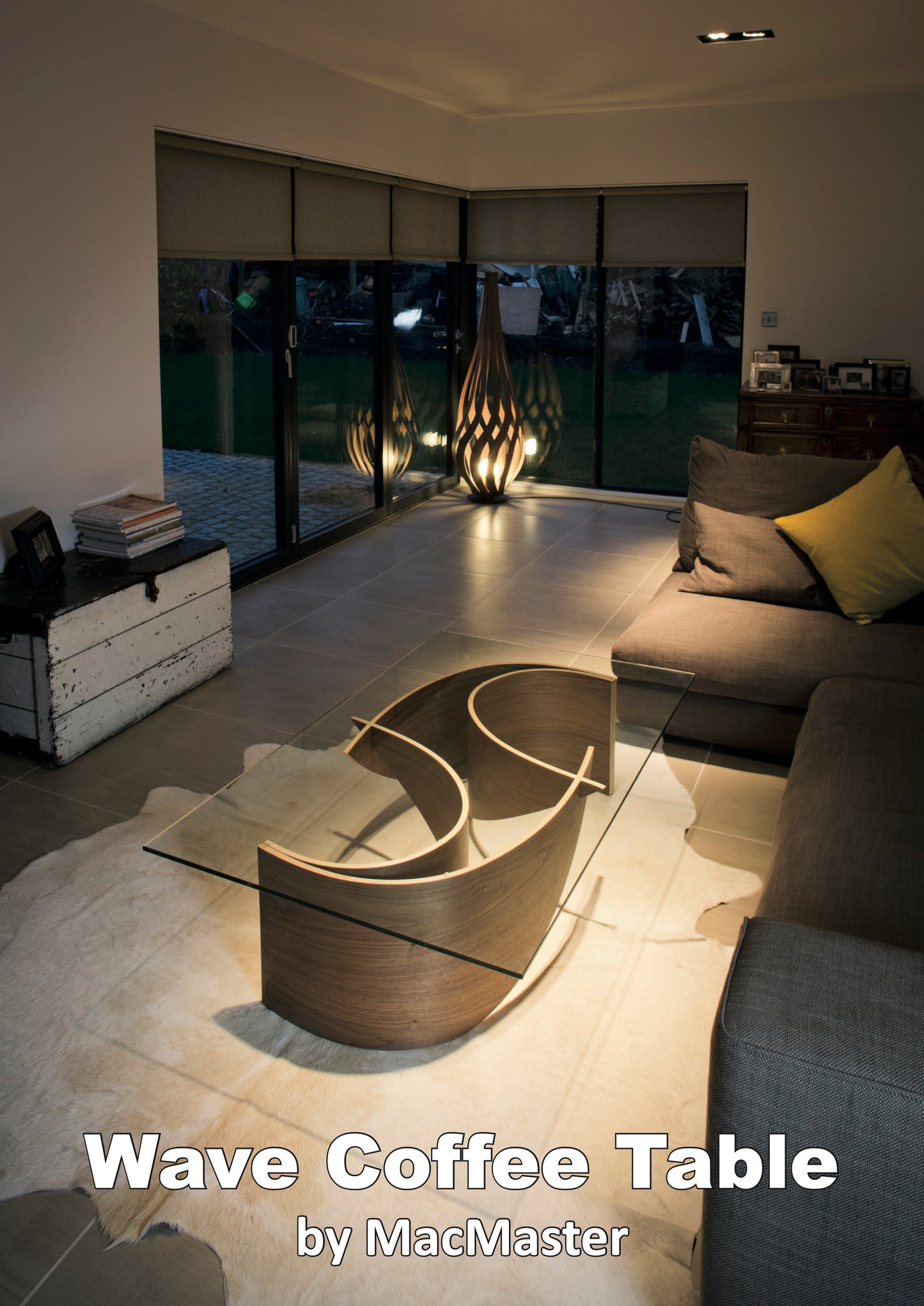 Wave Coffee Table by MacMaster Design England