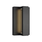 Visual Comfort Windfall 8 Black Outdoor Led Wall Sconce 3000K Ada 
