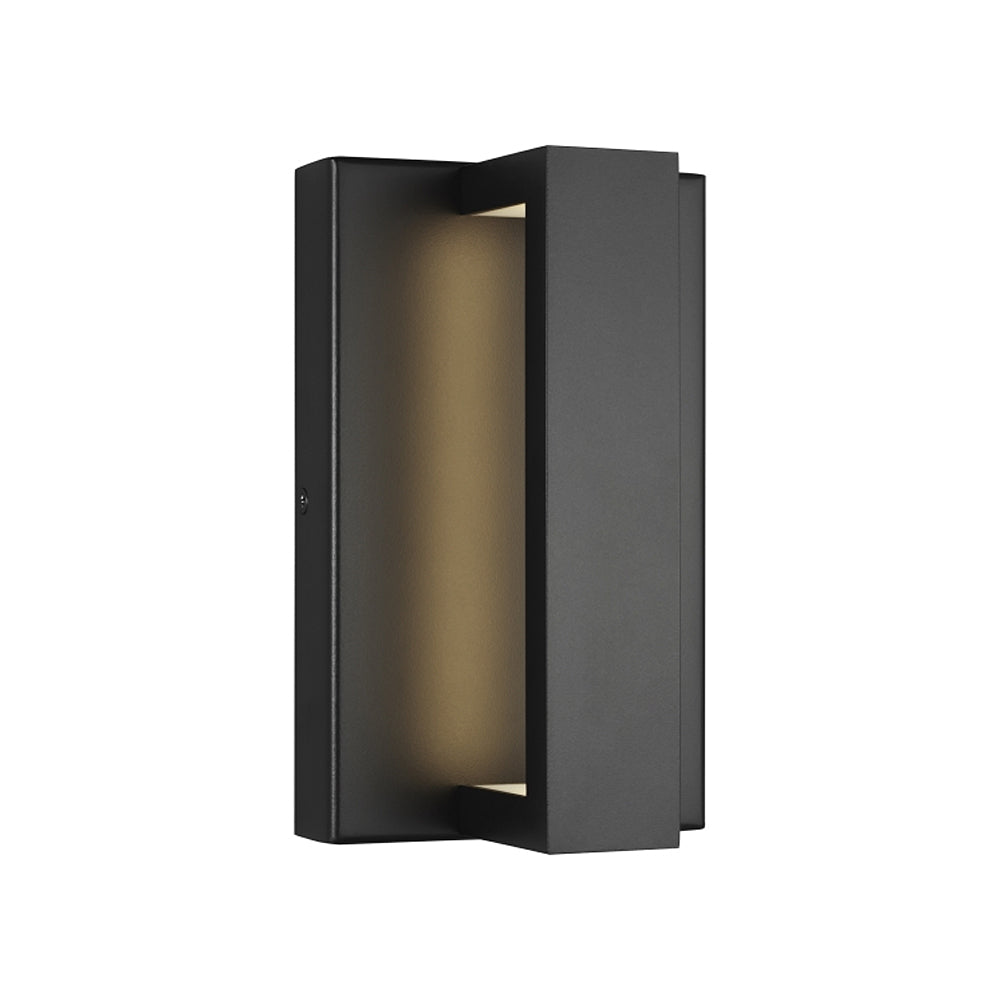 Visual Comfort Windfall 8 Black Outdoor Led Wall Sconce 3000K Ada 