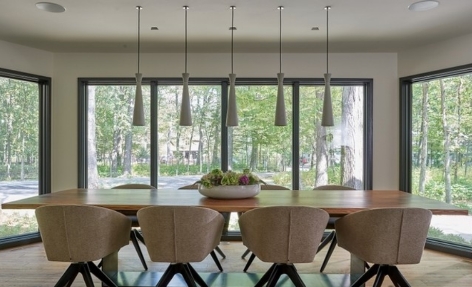 Windsor pendant light design inspired by mid-century style