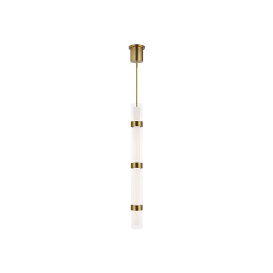 Wit 4 Glass LED Pendant Cylindrical Light by Visual & Comfort & Co