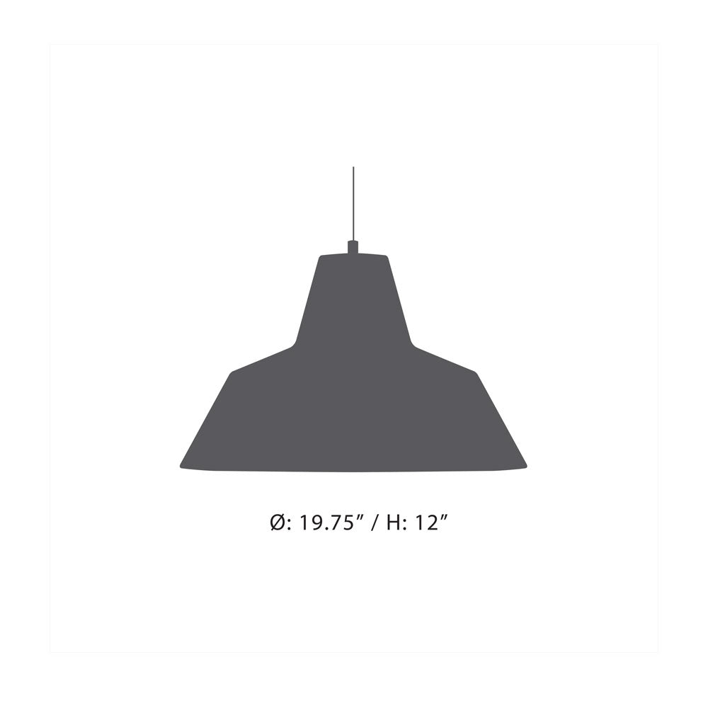 Workshop W4 Pendant Light - Made By Hand