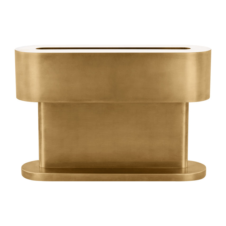 Visual Comfort Wyllis Small Table Lamp 5X12 Natural Brass