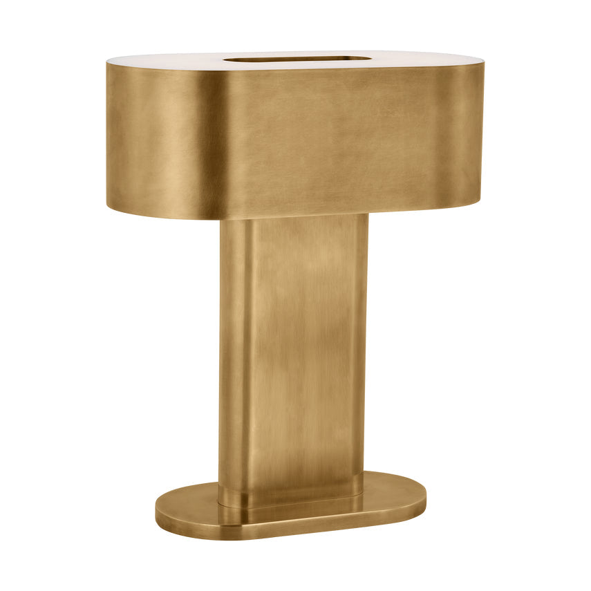 Visual Comfort Wyllis Table Lamp 22 Inch Natural Brass Dark Bronze 