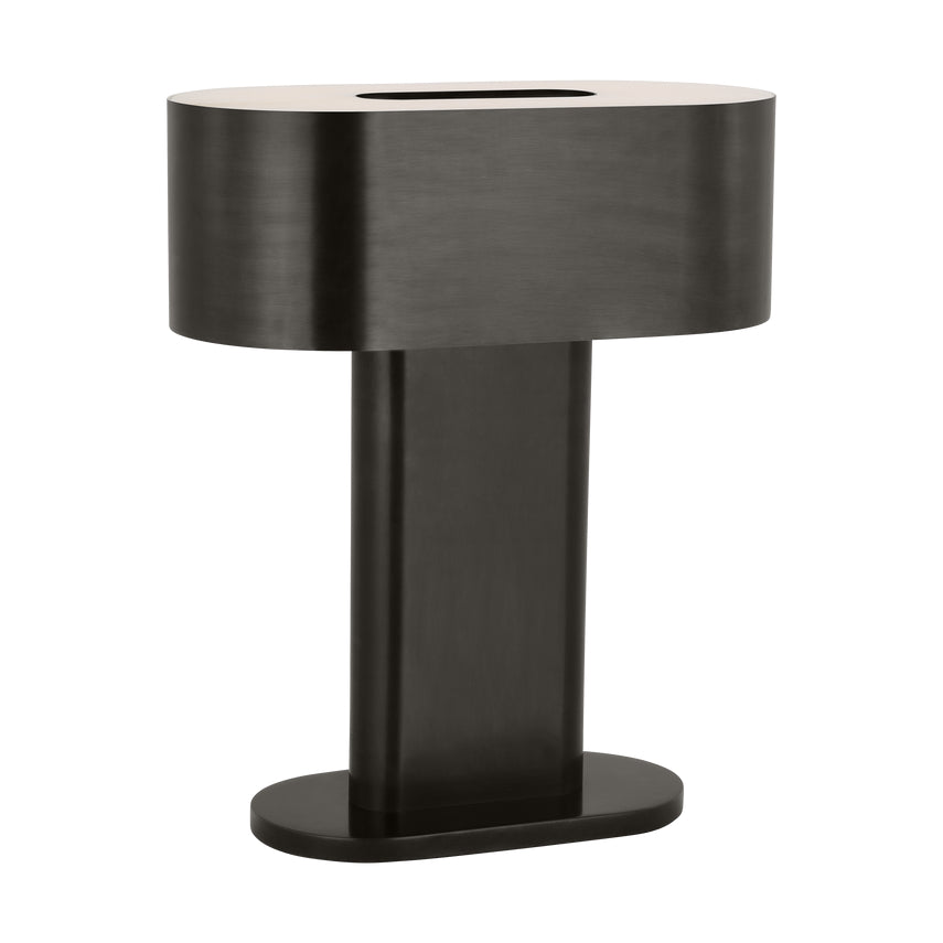 Wyllis Table Lamp 22-inch Natural Brass Dark Bronze by Visual & Comfort & Co