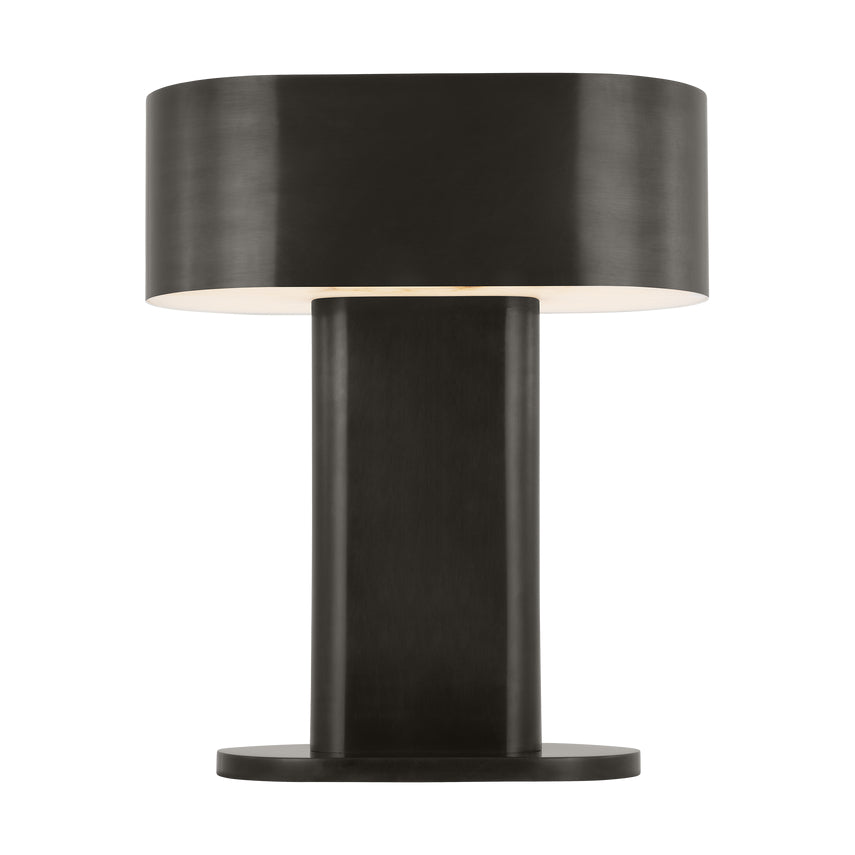 Visual Comfort Wyllis Table Lamp 22 Inch Natural Brass Dark Bronze 