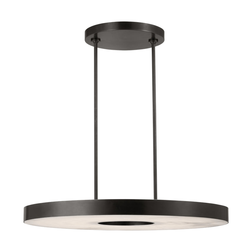 Kelly Wearstler Wyllis 36In Alabaster LED Chandelier by Visual & Comfort & Co