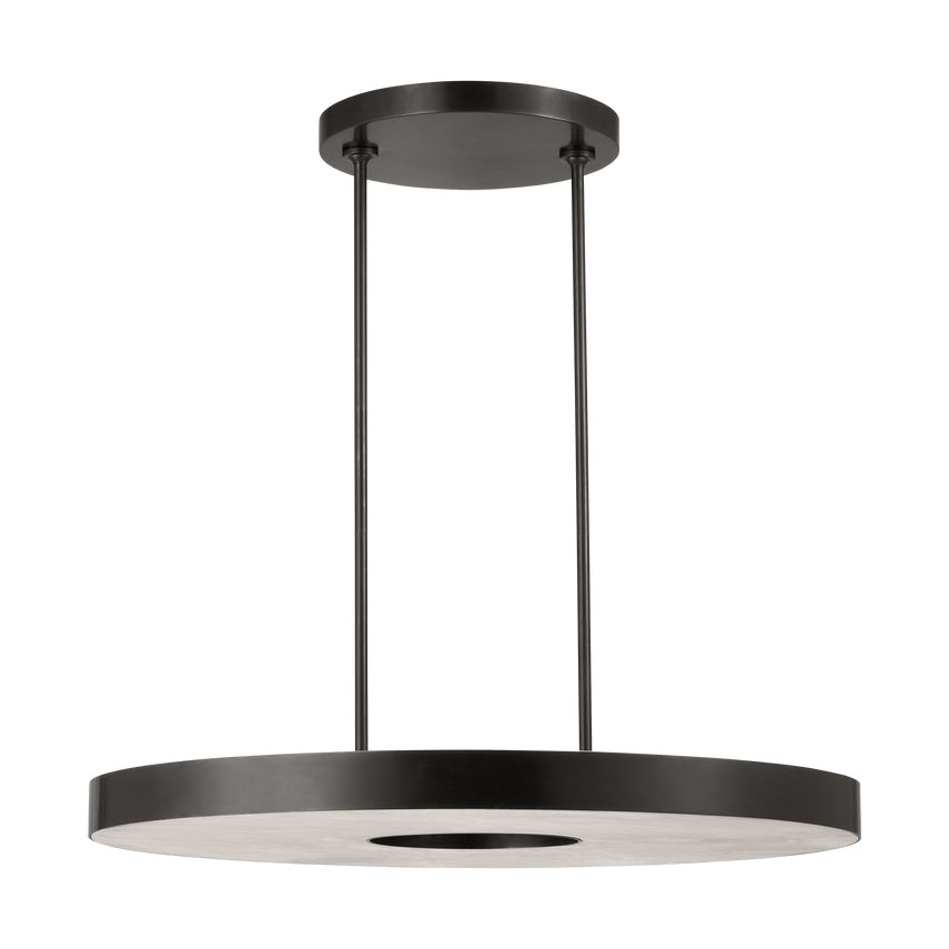 Kelly Wearstler Wyllis 36In Alabaster LED Chandelier by Visual & Comfort & Co