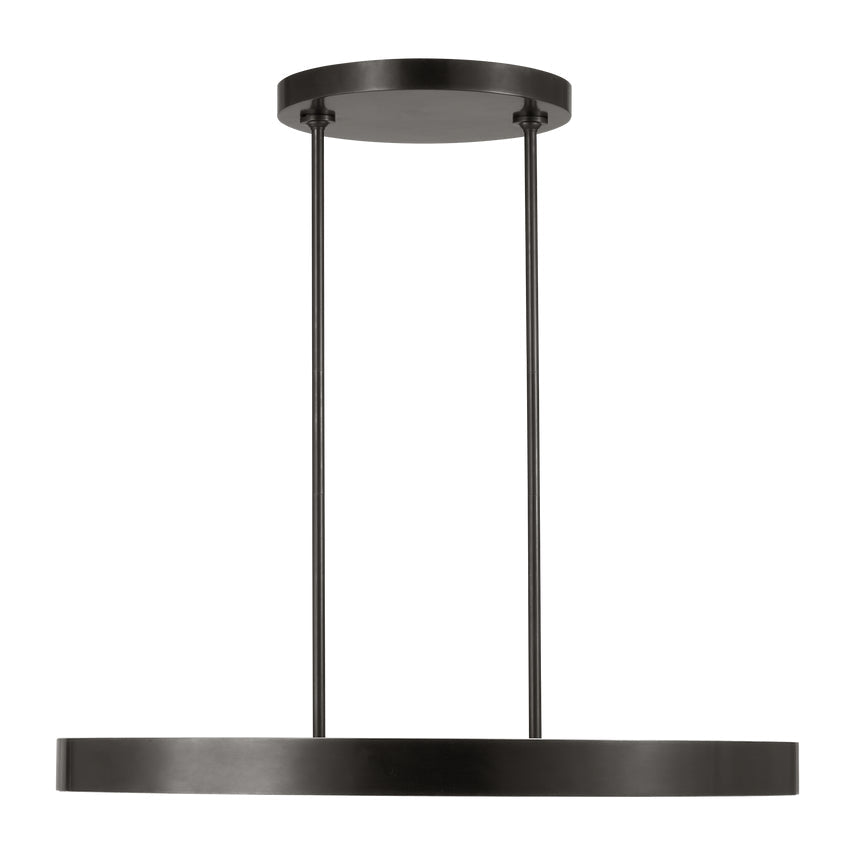 Kelly Wearstler Wyllis 36In Alabaster LED Chandelier by Visual & Comfort & Co