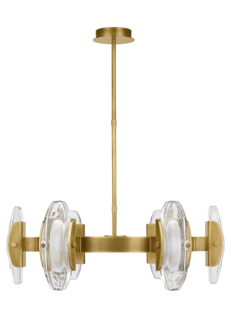 Visual Comfort Wythe 6 Light Chandelier Modern Collection 