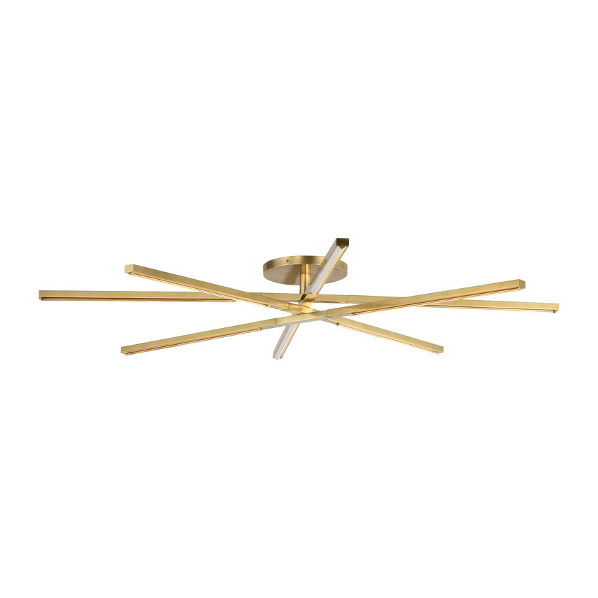 Cityscape X Grande Geometric LED Flush Mount by Visual & Comfort & Co