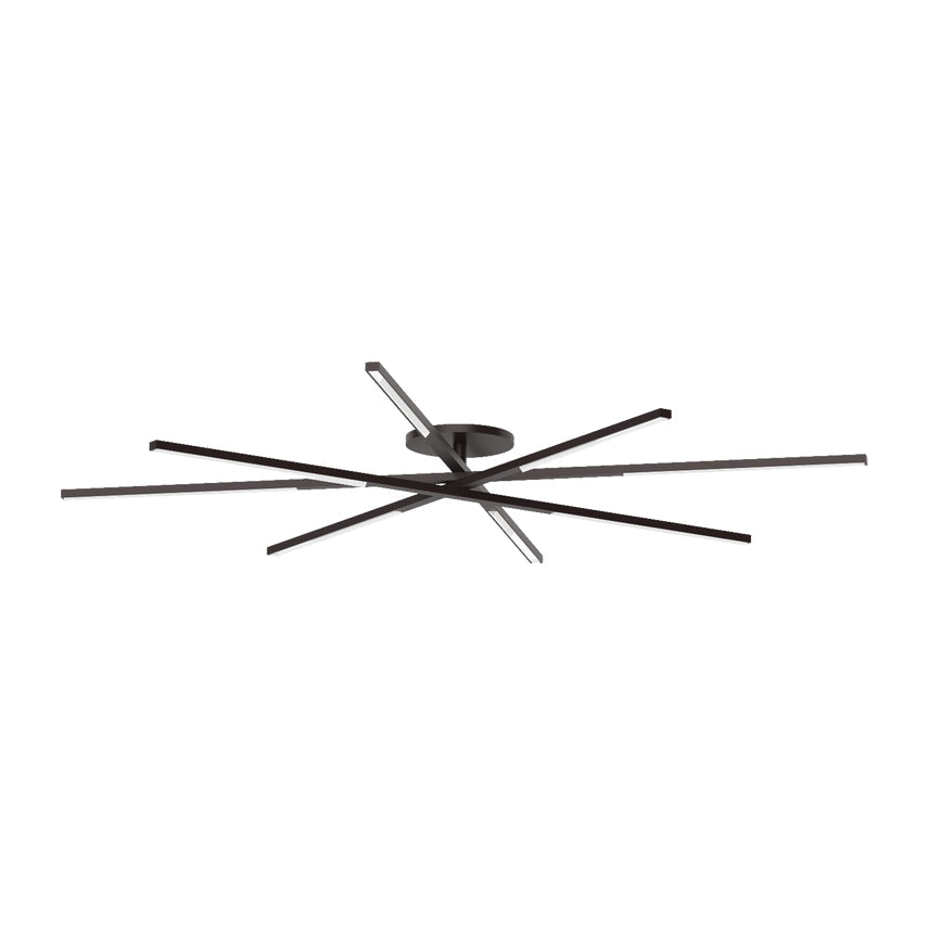 Cityscape X Grande Geometric LED Flush Mount by Visual & Comfort & Co
