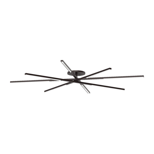 Cityscape X Grande Geometric LED Flush Mount by Visual & Comfort & Co