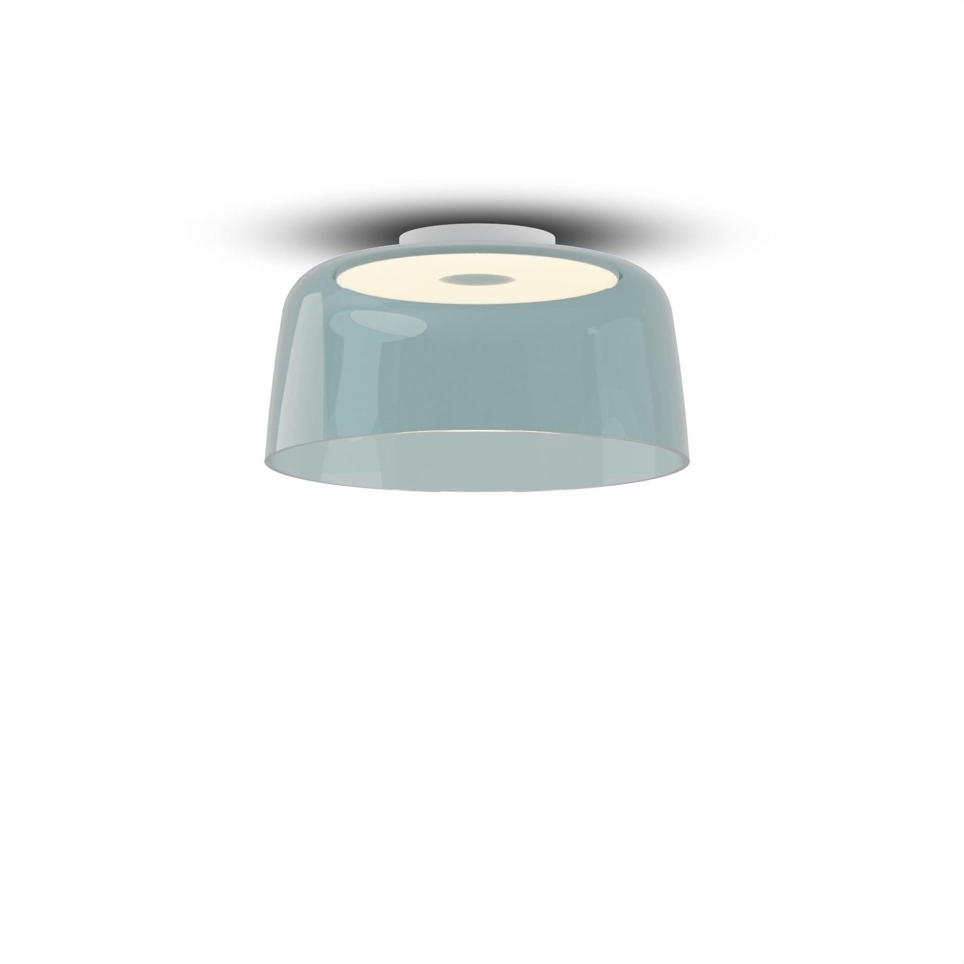 Yurei Pendant Light Matte White No Lamp Shade Yup S1 Sw Mwt by Koncept Inc