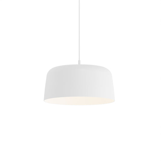 Yurei Pendant Light Matte White 14 Metal Shade Matte White Yup S1 Sw Mwt Mmwt by Koncept Inc