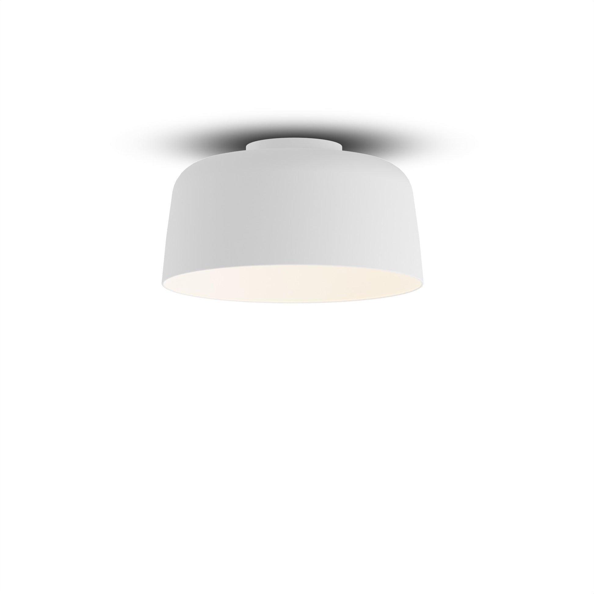 Yurei Pendant Light Matte White 14 Metal Shade Matte White Yup S1 Sw Mwt Mmwt by Koncept Inc