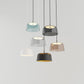 Yurei Pendant Light Matte Black 14 Acrylic Shade Blue Yup S1 Sw Mtb Sblu by Koncept Inc