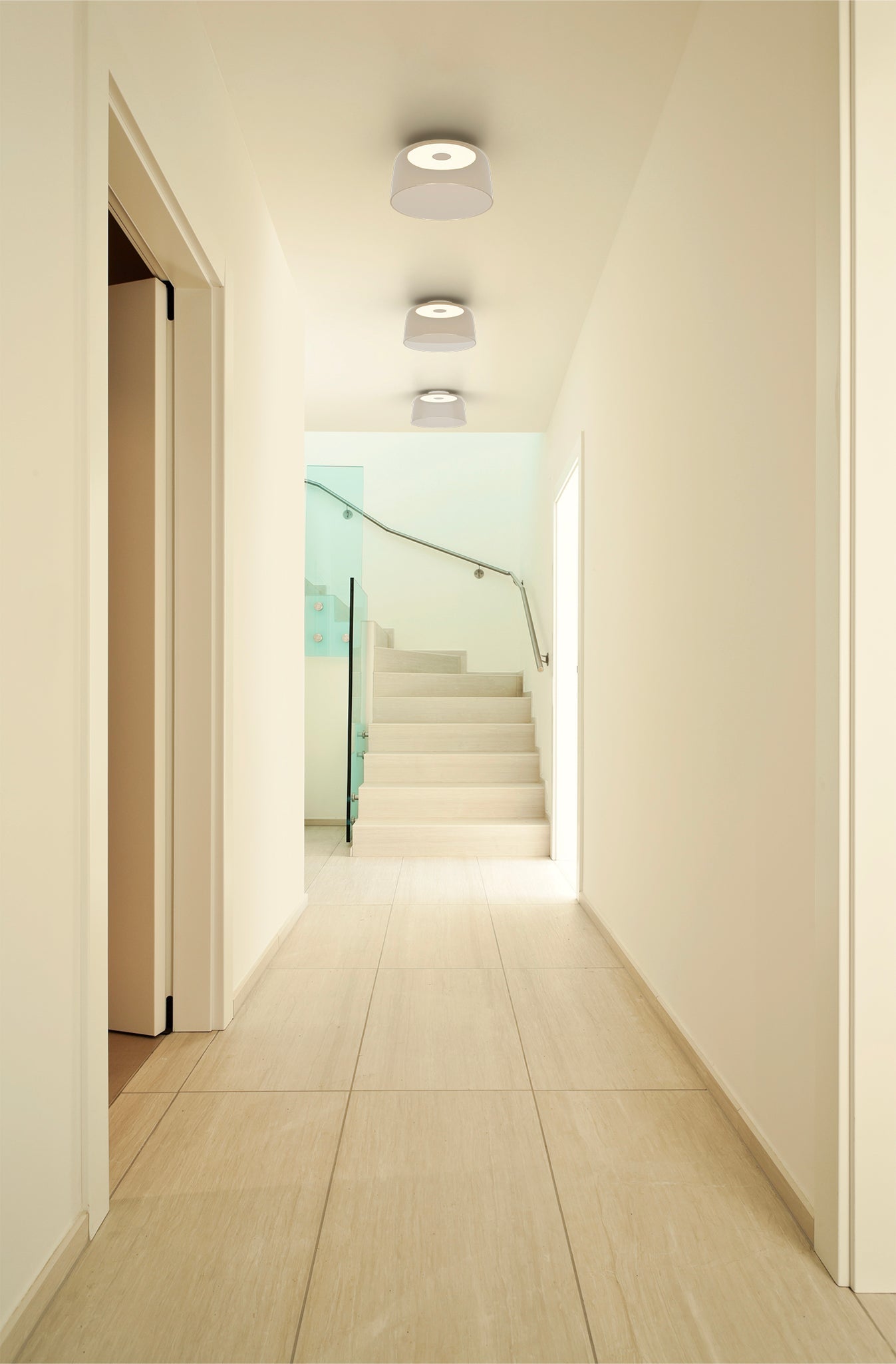 Yurei Pendant Light Matte Black 14 Acrylic Shade Clear Yup S1 Sw Mtb Sclr by Koncept Inc