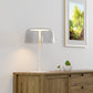 Yurei Table Lamp Matte White 14 Acrylic Shade Clear Yut Sw Mwt Sclr by Koncept Inc