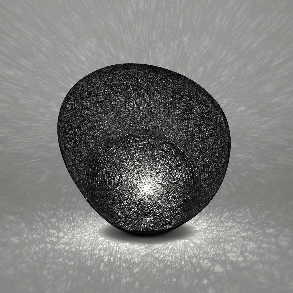 Yamagiwa Mayuhana Yugami Floor Lamp by Toyo Ito, in black (image 2 of 3)