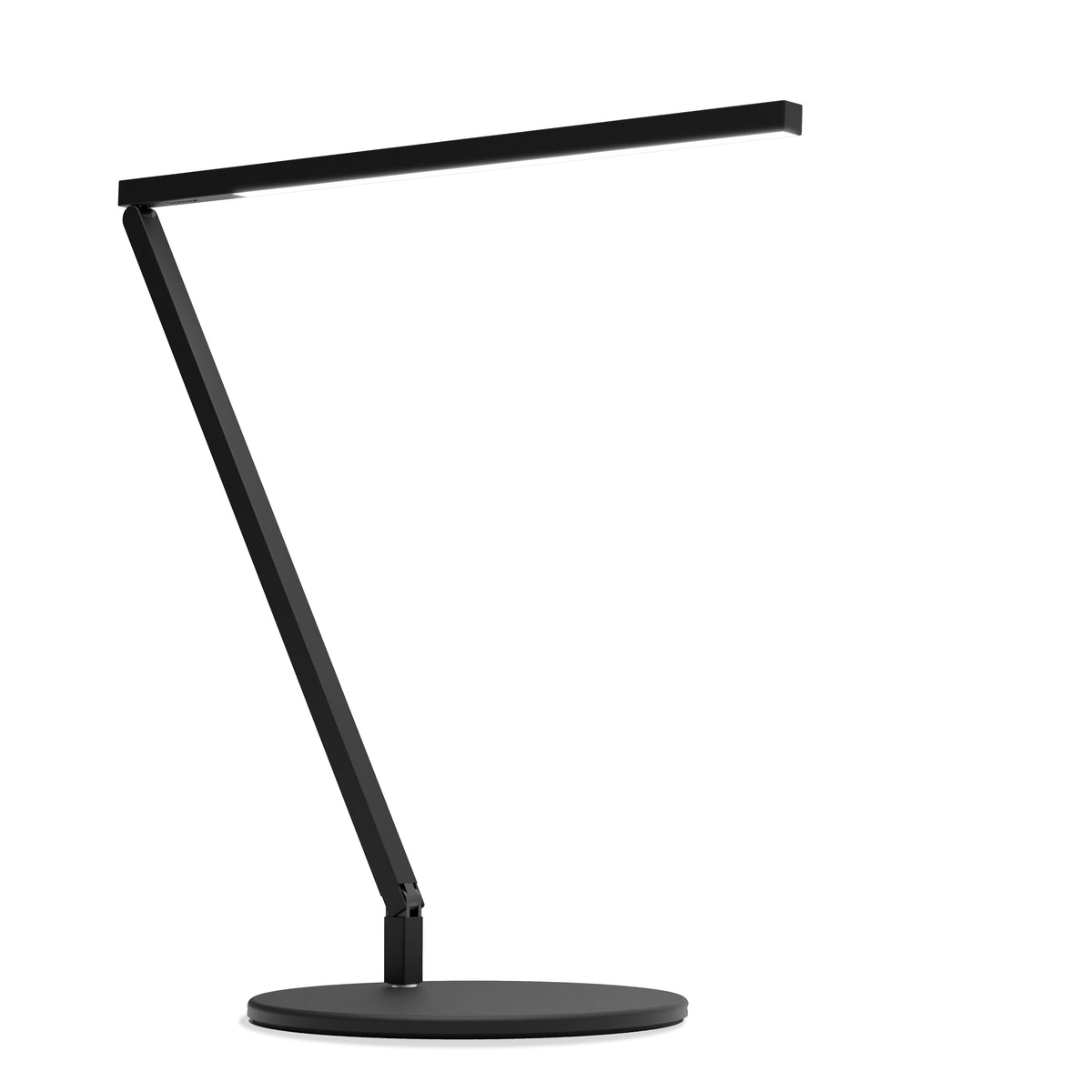 Koncept Z-Bar Solo Gen 4 LED Desk Lamp, Matte Black, Daylight 5,000K, Desk Base (ZBD1000-D-MTB-DSK)