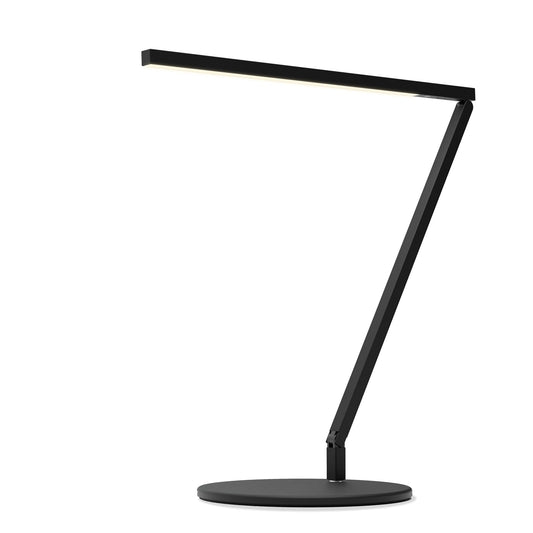 Z Bar Solo Pro Led Desk Lamp Gen 4 Matte Black Desk Base Zbd1000 Mtb Pro Dsk by Koncept Inc