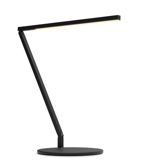 Z Bar Solo Desk Lamp Gen 4 Warm Light Matte Black Desk Base Zbd1000 W Mtb Dsk by Koncept Inc