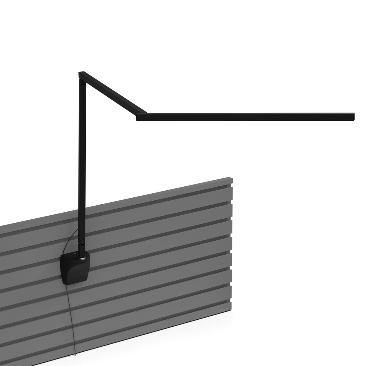Koncept Z-Bar Gen 4 LED Desk Lamp, Matte Black, Daylight 5,000K, Slatwall Mount (ZBD3000-D-MTB-SLT)