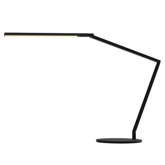 Z Bar Pro Led Desk Lamp Gen 4 Matte Black Desk Base Zbd3000 Mtb Pro Dsk by Koncept Inc