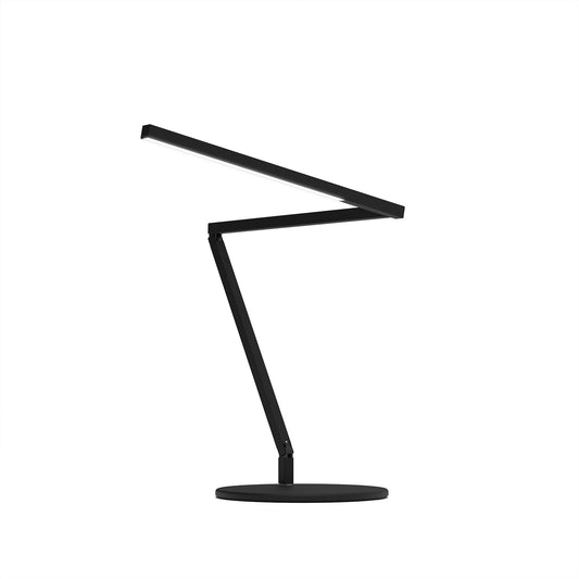 Z Bar Mini Desk Lamp Gen 4 Daylight White Light Matte Black Desk Base Zbd3100 D Mtb Dsk by Koncept Inc