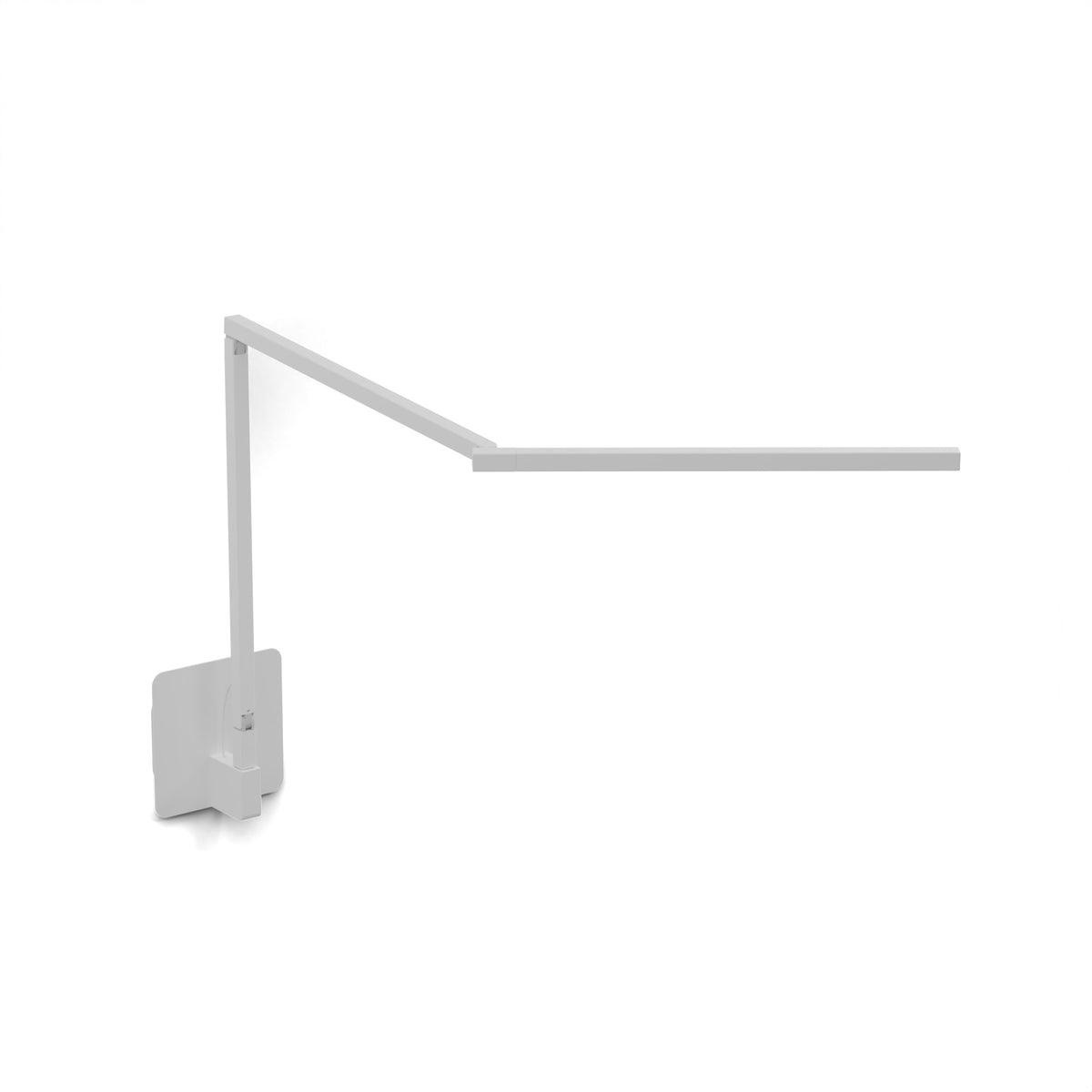 Koncept Z-Bar Mini Gen 4 LED Desk Lamp, Matte White, Daylight 5,000K, Hardwire Wall Mount (ZBD3100-D-MWT-HWS)