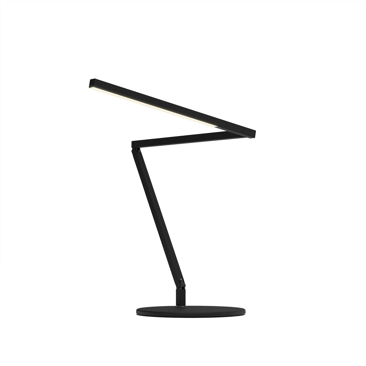 Koncept Z-Bar Mini Pro Gen 4 LED Desk Lamp, Matte Black, Desk Base (ZBD3100-MTB-PRO-DSK)