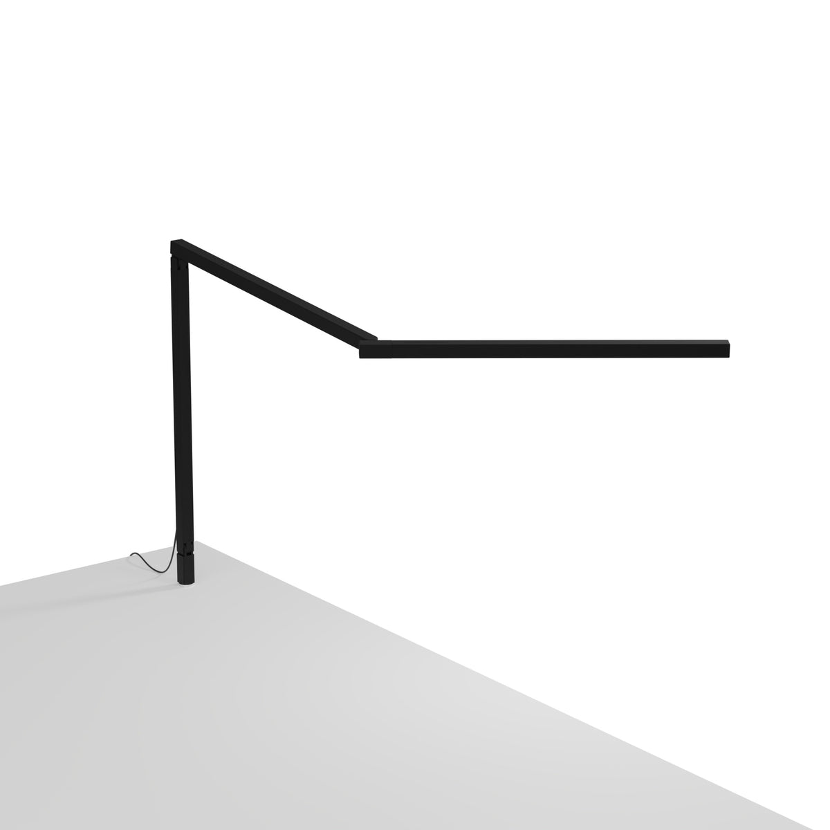 Koncept Z-Bar Mini Pro Gen 4 LED Desk Lamp, Matte Black, Through-Table Mount (ZBD3100-MTB-PRO-THR)